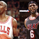 Image for article titled Debate Raging As To Whether Michael Jordan Or LeBron James Biggest Asshole To Ever Play Basketball